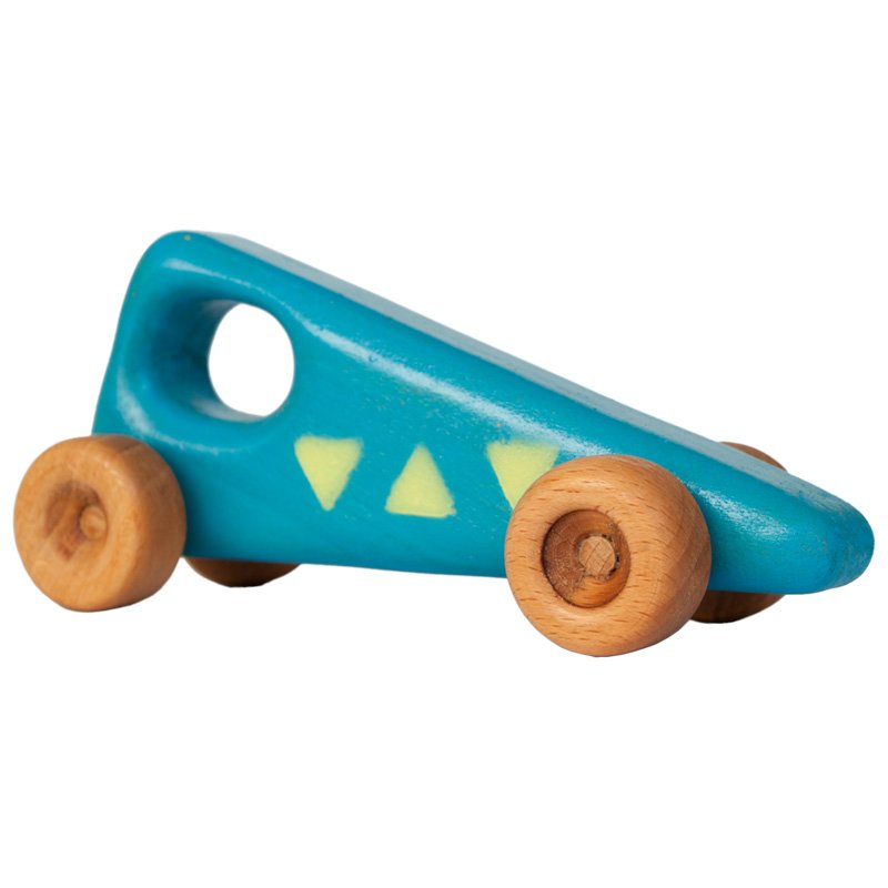 Race Car Toy - Τριγωνο Αγωνιστικό - Ξύλινο Αγωνιστικό - C030 C