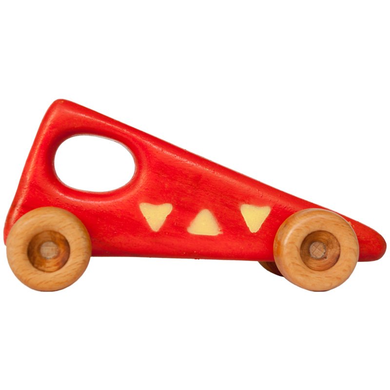 Race Car Toy - Τριγωνο Αγωνιστικό - Ξύλινο Αγωνιστικό - C030 R