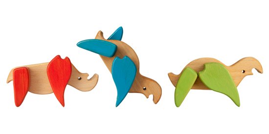 Animal Toy - Ζώα - Ξύλινα Ζωάκια του Κάστορα